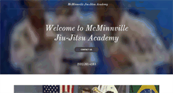 Desktop Screenshot of mcminnvillejiujitsu.com